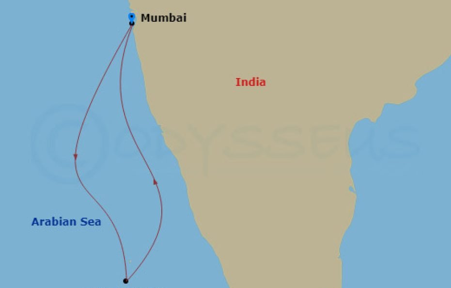 Cordelia Cruise 4 Nights | Mumbai-Lakshadweep-Mumbai
