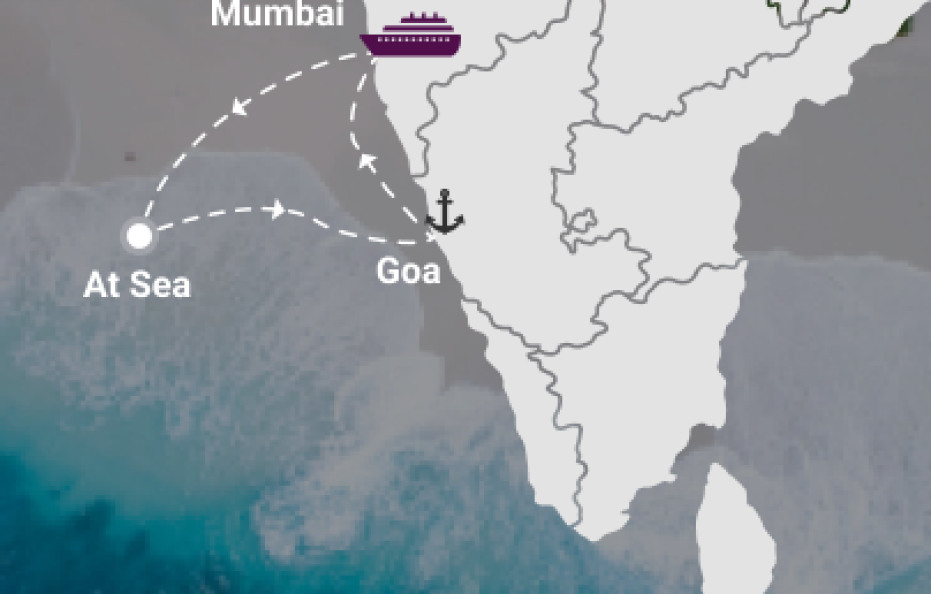 Cordelia Cruise 3 Nights | Mumbai-Goa-Mumbai