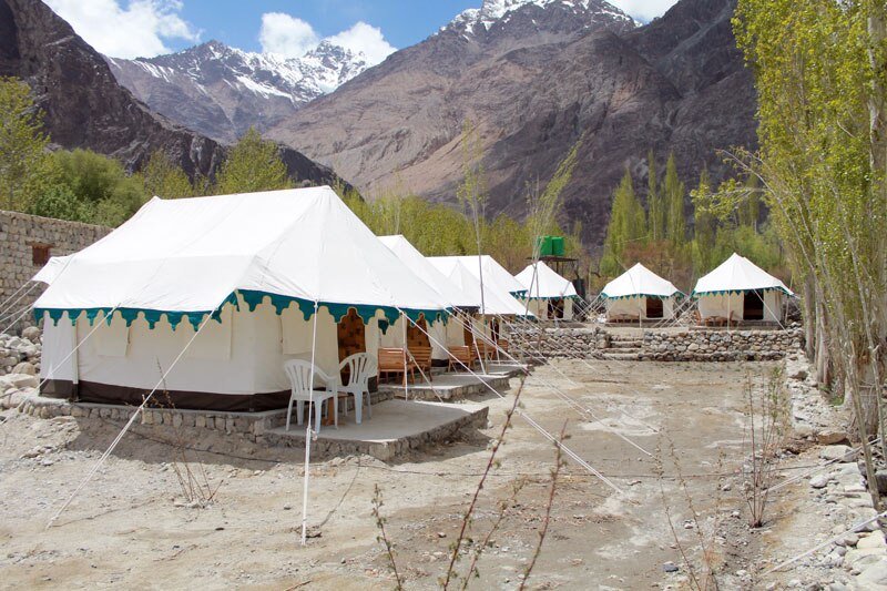 HOTEL- NUBRA VALLEY- River Valley Camp/ Mantra Camp | Nubra Summer Camp OR SIMILAR