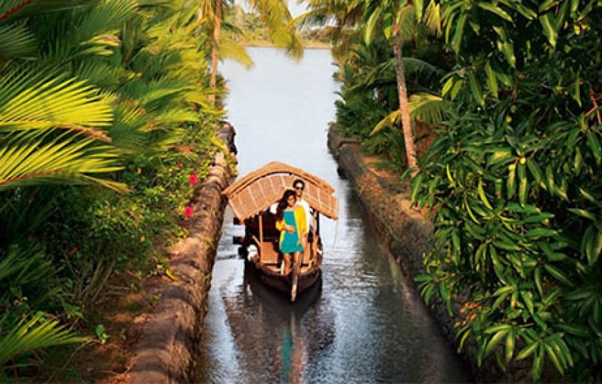 7N/8D- (OTIQ-GOBLV9) KERALA HOLIDAY ( 1N COCHIN+ 2N MUNNAR+ 1N ALLEPPEY+ 1N THEKKADY+ 2N KOVALAM)