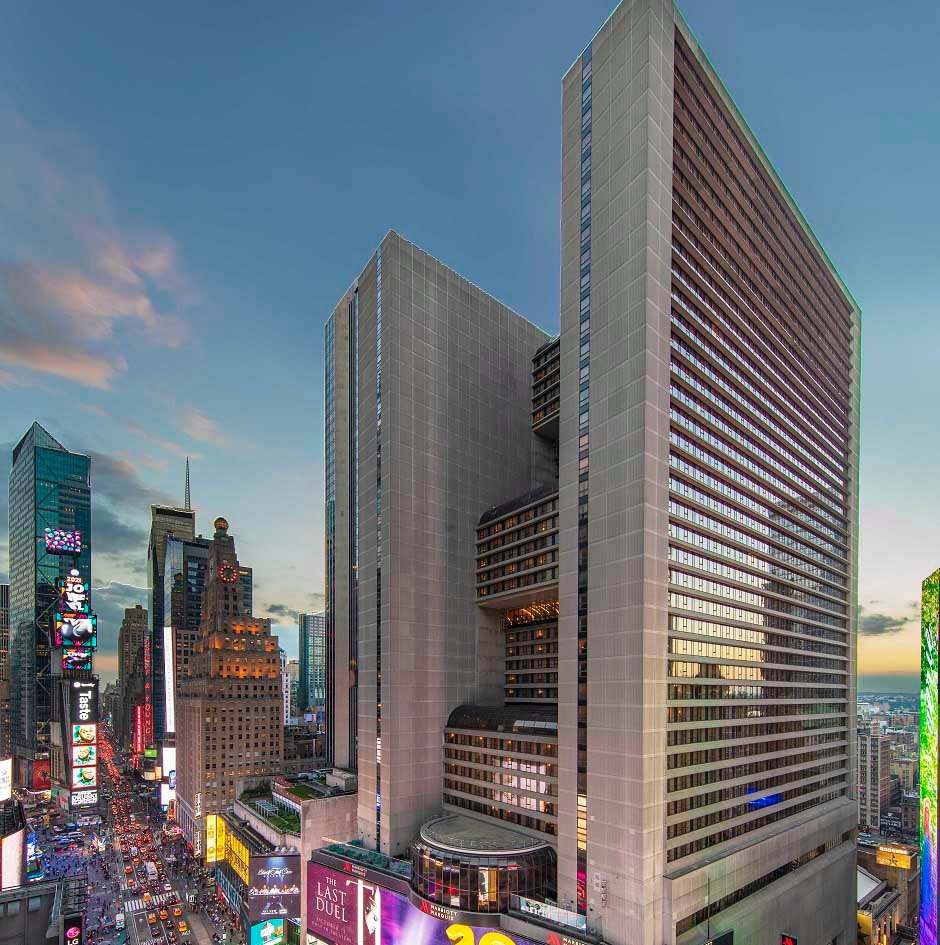 HOTEL- New York - New York Marriott Marquis**** OR SIMILAR